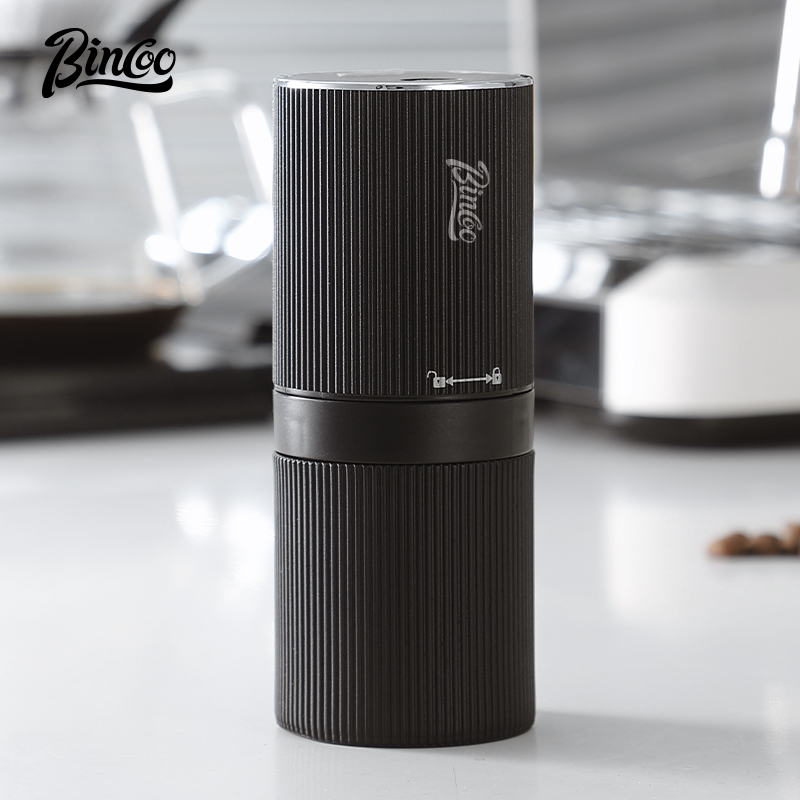 Coffee Equipment Camping - Bincoo Tragbare elektrische Kaffeemühle, wiederaufladbar, verstellbar,