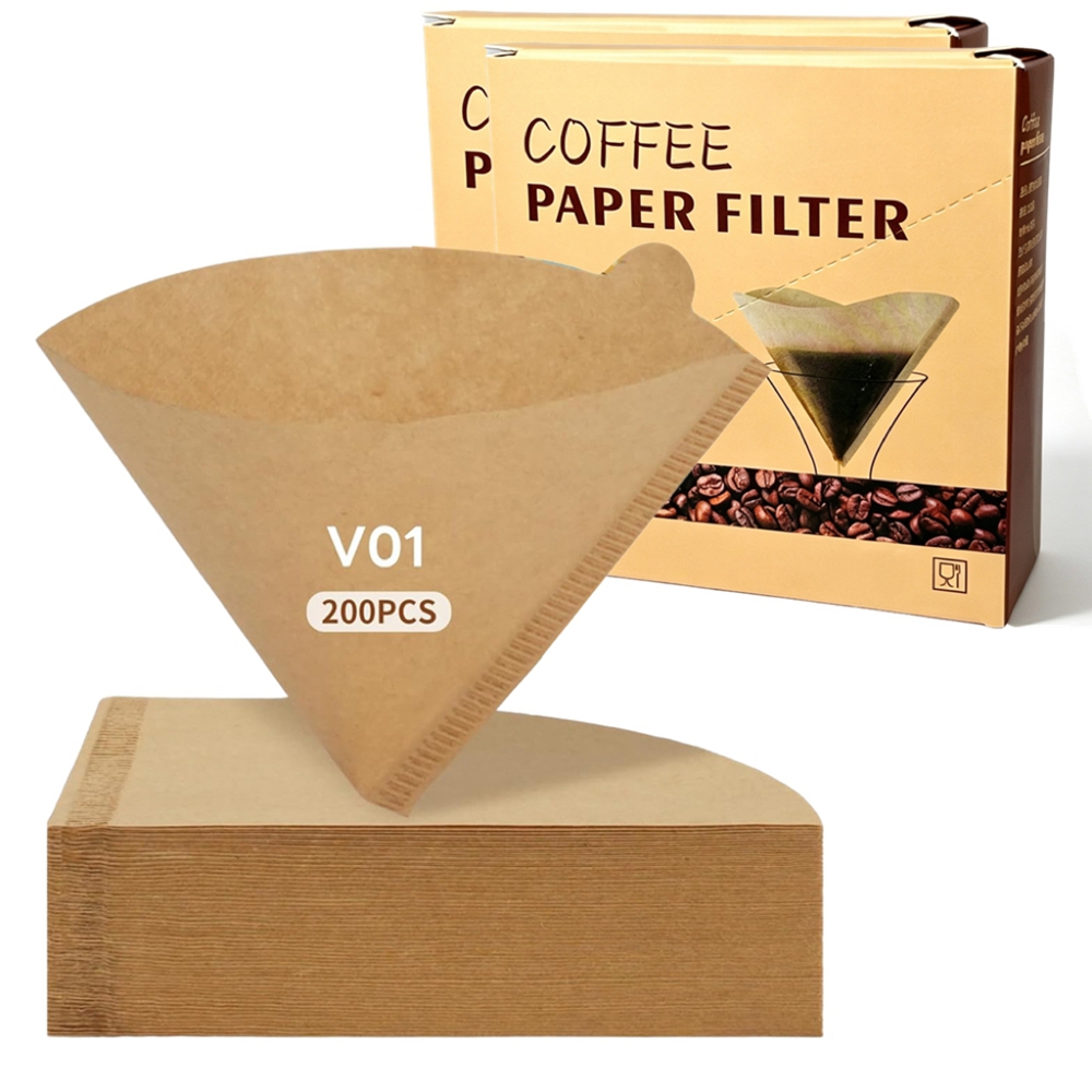 Coffee Equipment For Home - Kaffeefilter 200 Stück Konische Kaffeefilter #