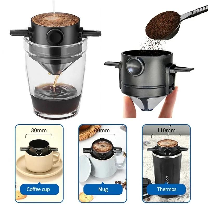 Tragbares Pour-Over-Kaffeemasc – Coffee Equipment Pour Over Bewertung und Preis