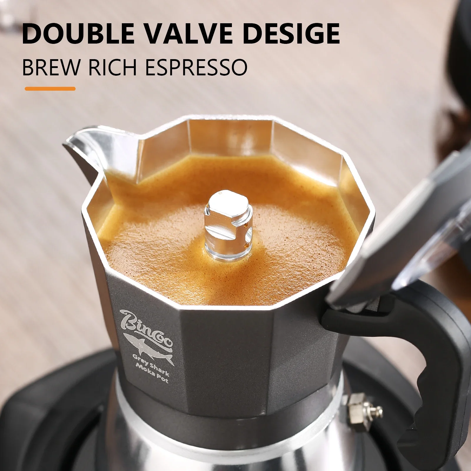 Bincoo 2-Tassen Doppelventil M – Coffee Equipment For Home Bewertung und Preis