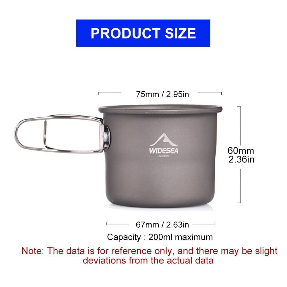 Widesea Camping-Becher, Outdoo – Coffee Equipment And Supplies Bewertung und Preis