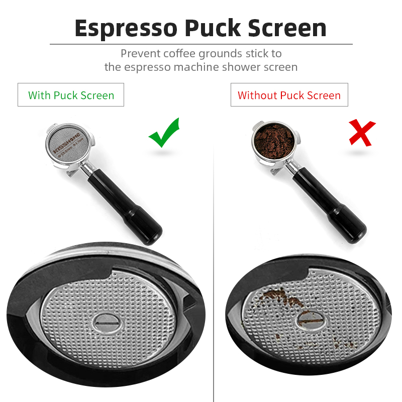 Kaffee Puck Bildschirm 51mm 53 – Coffee Equipment For Home Bewertung und Preis