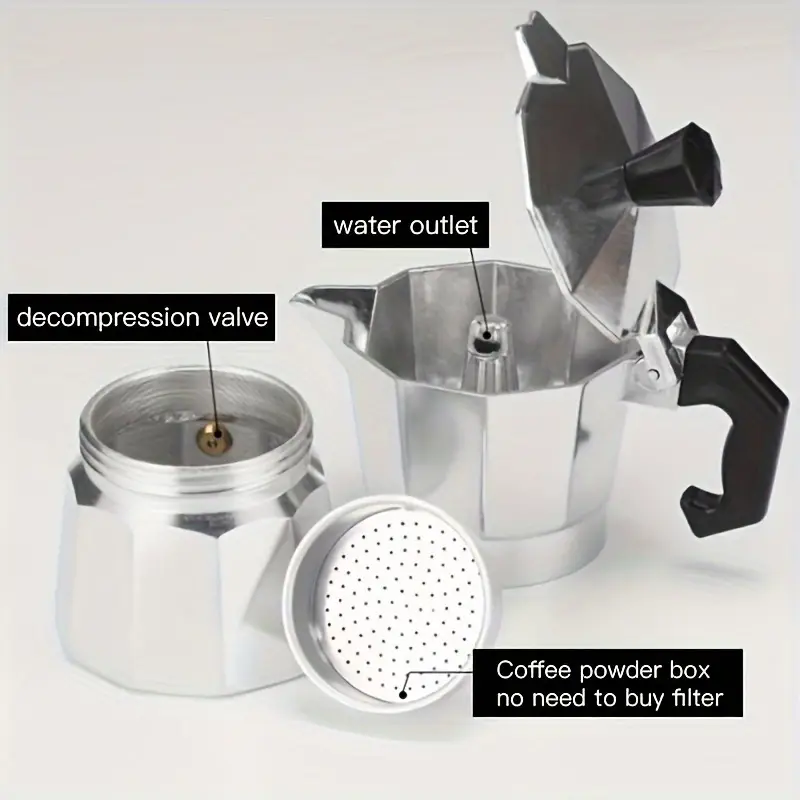 Klassischer Aluminium-Moka-Koc – Coffee Equipment Camping Bewertung und Preis